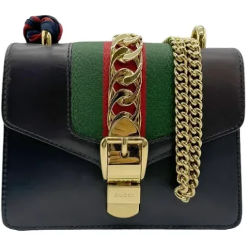 Pre-owned Cross Body Bags, female, , Size: ONE SIZE Pre-owned Leather gucci-bags - Gucci Vintage - Modalova