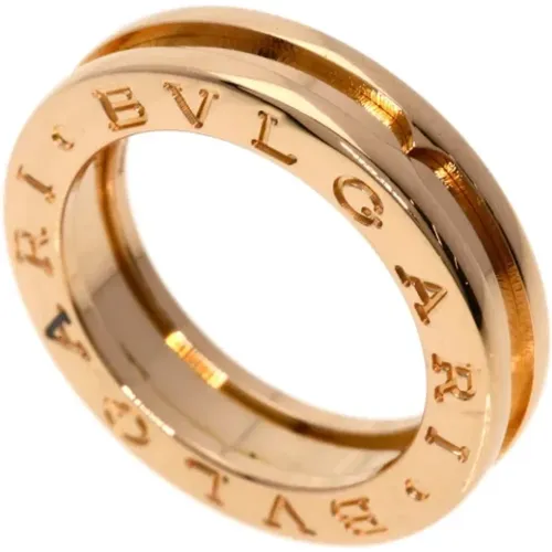 Pre-owned Jewellery, female, , Size: ONE SIZE Pre-owned Rose Gold rings - Bvlgari Vintage - Modalova