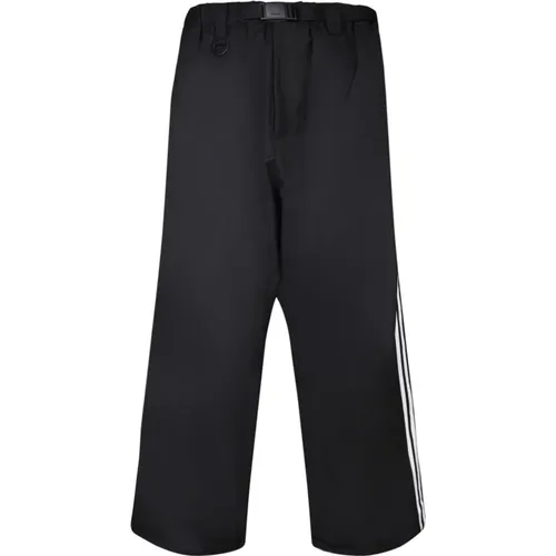 Wide Trousers, male, , Size: S Y-3 Trousers for Men - Adidas - Modalova