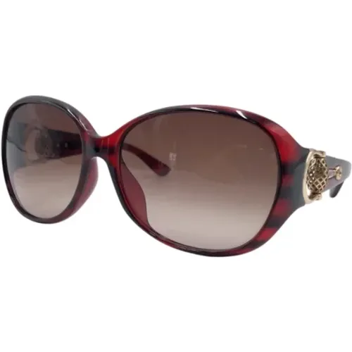 Pre-owned Accessories, female, , Size: ONE SIZE Pre-owned Plastic sunglasses - Gucci Vintage - Modalova