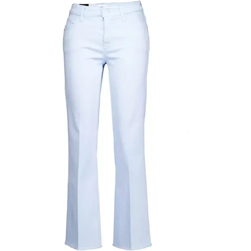 Stylish Francesca Straight Jeans - Light , female, Sizes: L, XL - CAMBIO - Modalova