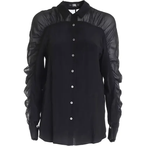 Shirts , female, Sizes: XS - Karl Lagerfeld - Modalova