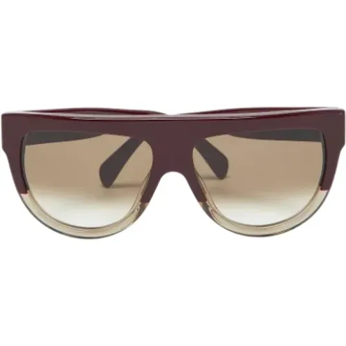 Pre-owned Accessories, female, , Size: ONE SIZE Pre-owned Plastic sunglasses - Celine Vintage - Modalova