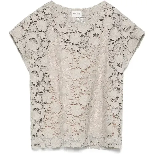 Blouses, female, , Size: S Floral Embroidered Blouse - P.a.r.o.s.h. - Modalova