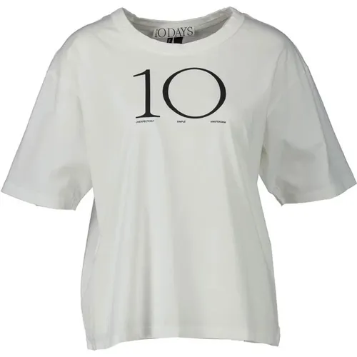 T-Shirts , female, Sizes: S - 10Days - Modalova