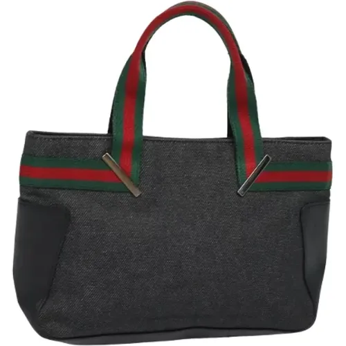 Pre-owned Canvas handbags , female, Sizes: ONE SIZE - Gucci Vintage - Modalova