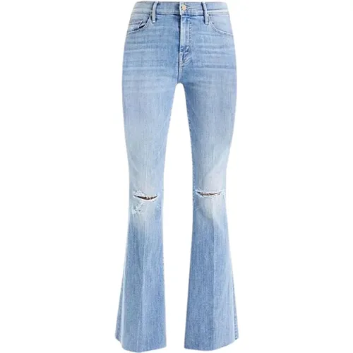 Dreamer Mid-Rise Light Denim Jeans , female, Sizes: W29, W27, W25 - Mother - Modalova