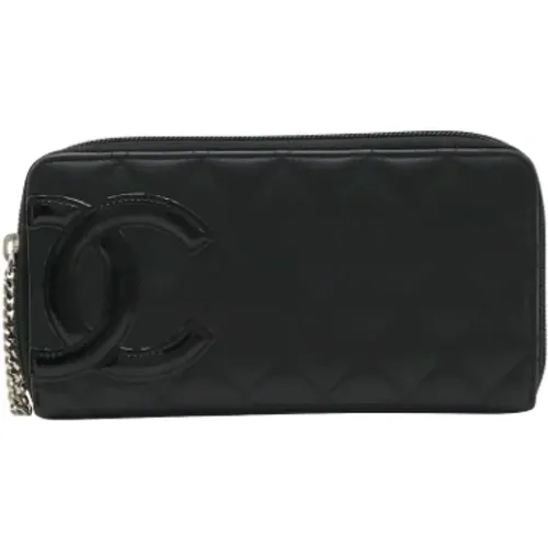 Pre-owned Leather wallets , female, Sizes: ONE SIZE - Chanel Vintage - Modalova