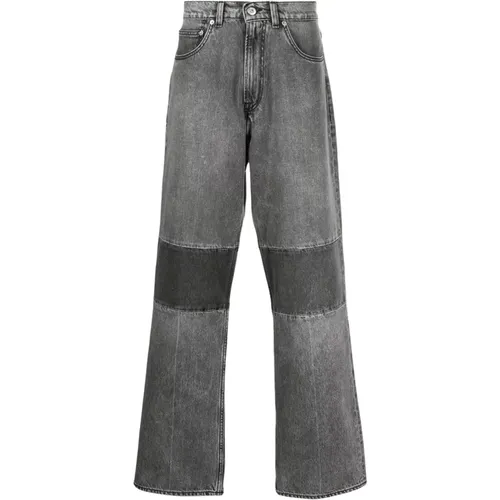 Straight Jeans, male, , Size: W32 Extended Third CUT Black/Grey - Our Legacy - Modalova