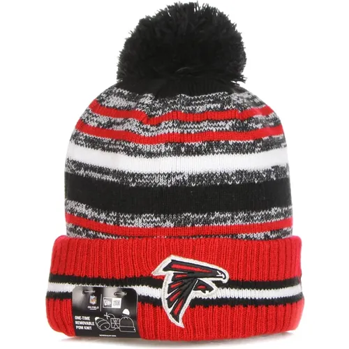 Beanies, unisex, , Size: ONE SIZE Atlanta Falcons Pom Pom Beanie Hat - new era - Modalova