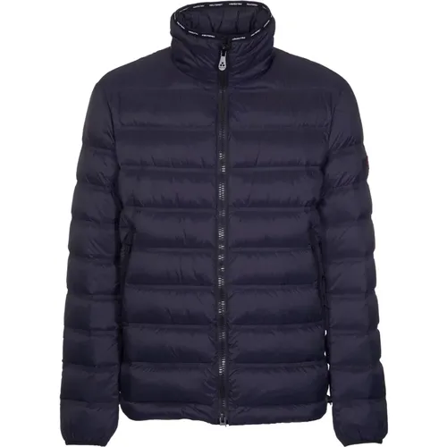 Blaue Daunenjacke Klassisches Steppdesign - Peuterey - Modalova