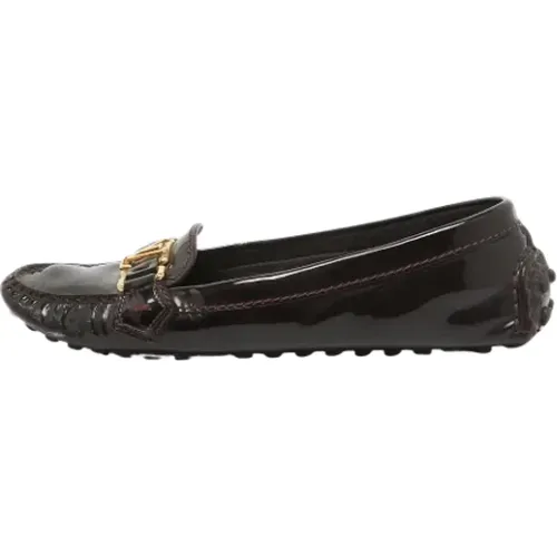 Pre-owned Flats, female, , Size: 6 1/2 US Pre-owned Leather flats - Louis Vuitton Vintage - Modalova