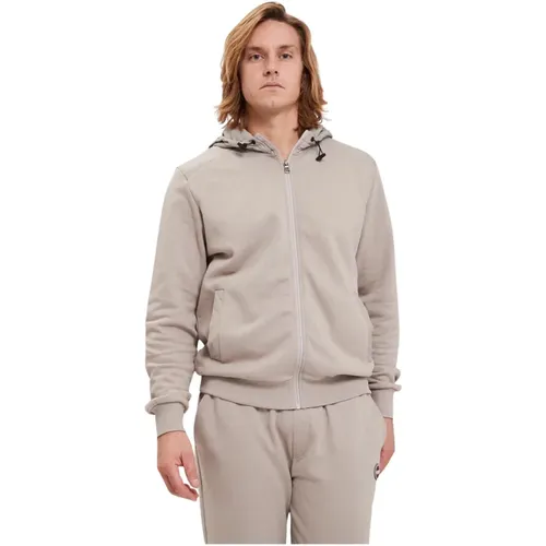 Zip-throughs, male, , Size: XL Stylish Fleece Sweatshirt - Colmar - Modalova