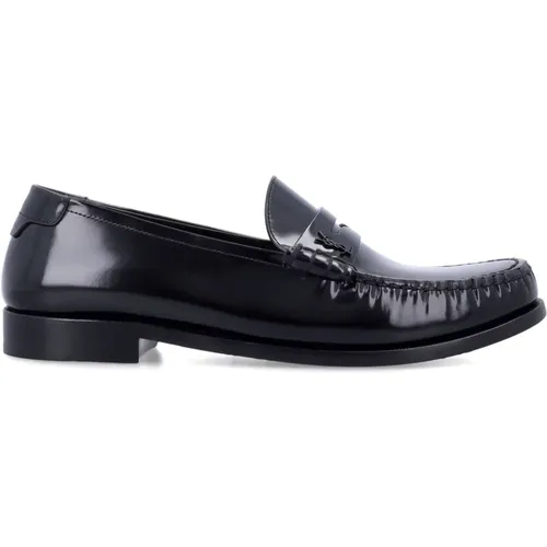 Monogram Penny Loafer , female, Sizes: 3 1/2 UK, 3 UK, 2 1/2 UK, 4 UK - Saint Laurent - Modalova