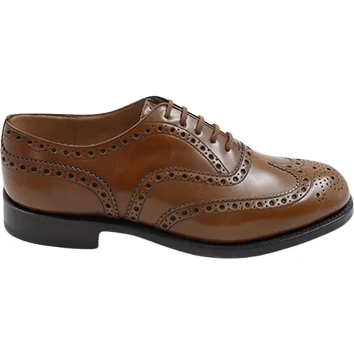 Brogue Lace-up Oxford Shoes , male, Sizes: 8 UK - Church's - Modalova