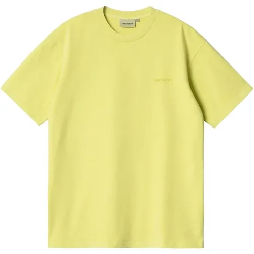 Vintage T-Shirt mit kurzen Ärmeln , Herren, Größe: S - Carhartt WIP - Modalova