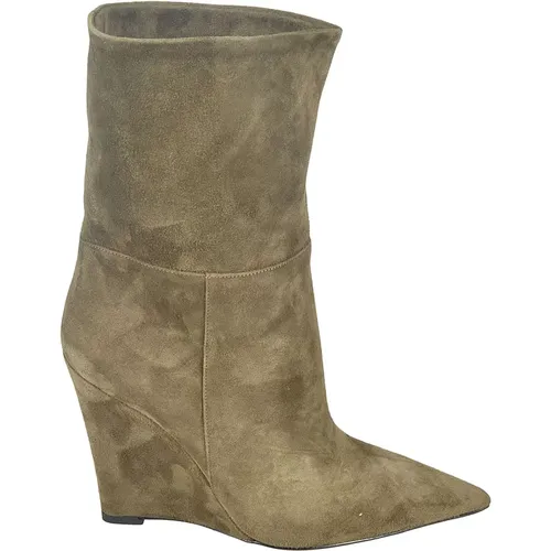Heeled Boots , female, Sizes: 3 UK, 5 UK, 4 UK, 5 1/2 UK, 6 UK - Alevi Milano - Modalova