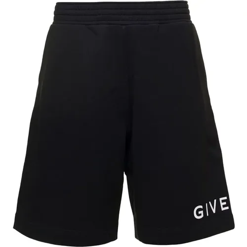Logo Print Shorts , male, Sizes: L, M, S - Givenchy - Modalova