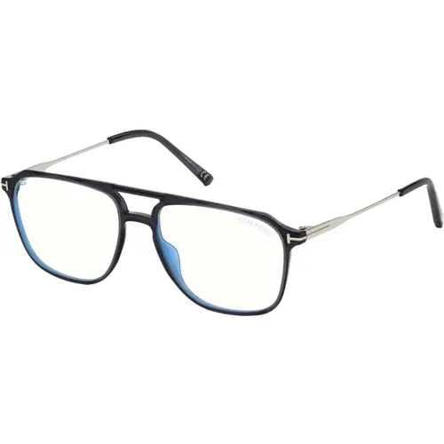 Glasses, unisex, , Size: 54 MM Blue Block Eyewear Frames - Tom Ford - Modalova