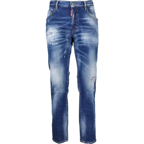 Slim-fit Jeans , male, Sizes: XS - Dsquared2 - Modalova