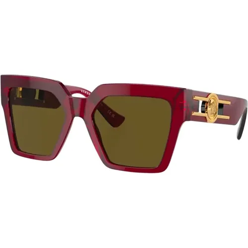 Stylische Sonnenbrille , Damen, Größe: 54 MM - Versace - Modalova