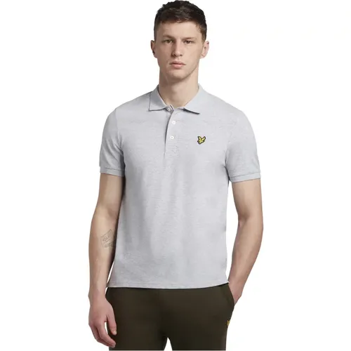 Einfarbiges Polo Shirt , Herren, Größe: XS - Lyle & Scott - Modalova