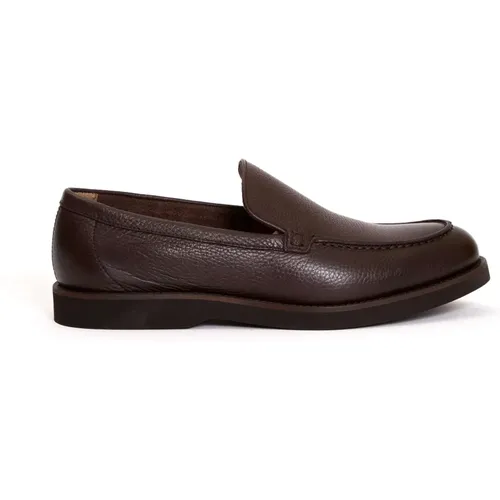 Men Shoes Moccasins Marrone Aw22 , male, Sizes: 11 UK, 5 UK, 8 1/2 UK, 6 1/2 UK, 7 1/2 UK, 8 UK, 9 1/2 UK, 10 UK - Doucal's - Modalova