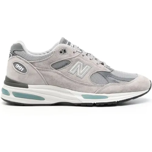 Men's Shoes Sneakers Grey Ss24 , male, Sizes: 11 1/2 UK, 10 UK - New Balance - Modalova