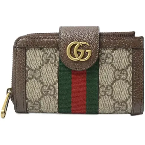 Pre-owned Canvas wallets , female, Sizes: ONE SIZE - Gucci Vintage - Modalova