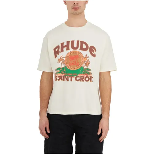 Baumwoll Saint Croix T-Shirt Rhude - Rhude - Modalova