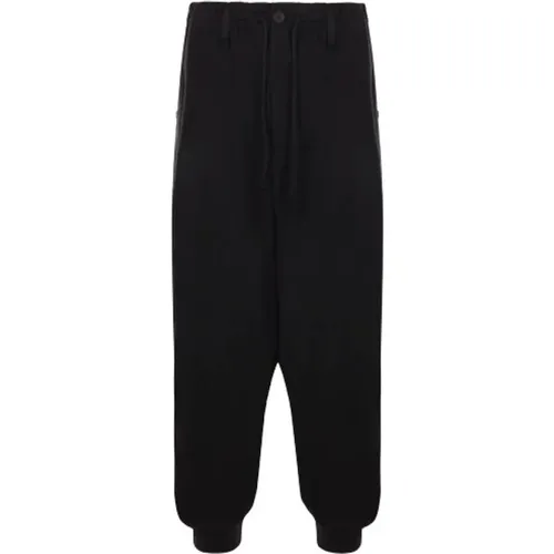 Sweatpants, male, , Size: XL Trousers - Yohji Yamamoto - Modalova