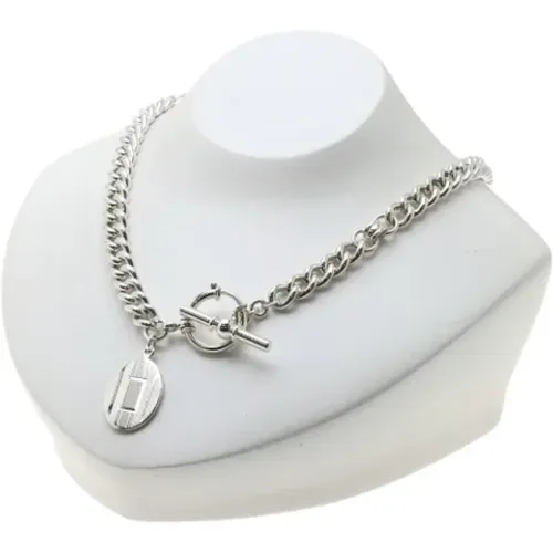 Pre-owned Silver necklaces , female, Sizes: ONE SIZE - Ralph Lauren Pre-owned - Modalova