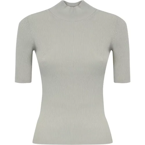 Gerippter Pullover mit Lurex-Details - Max Mara - Modalova