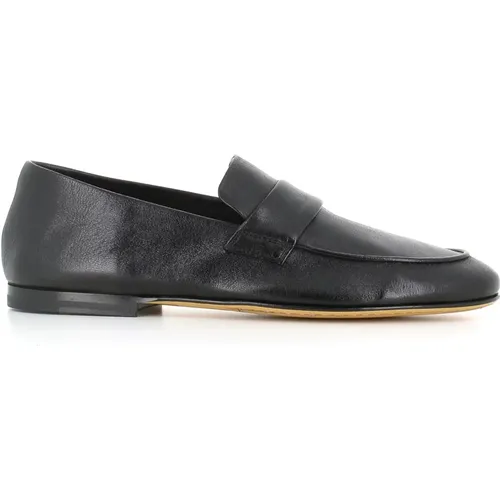 Loafers, male, , Size: 10 US Leather Loafers - Officine Creative - Modalova