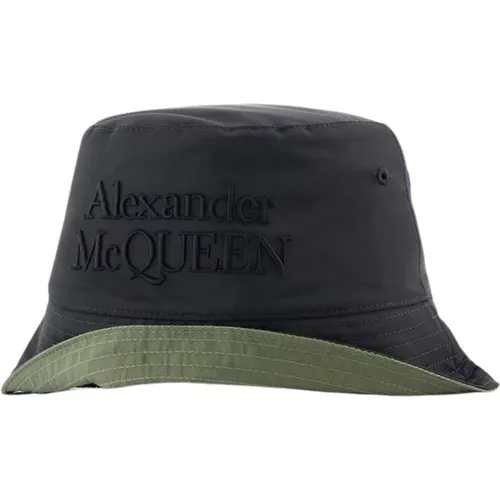 Hats, male, , Size: S Low Rever Bucket Hat - alexander mcqueen - Modalova