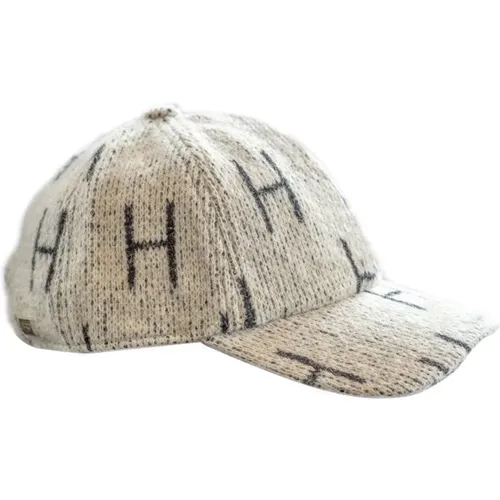 Adjustable Cap with Logo , unisex, Sizes: ONE SIZE - Hést - Modalova