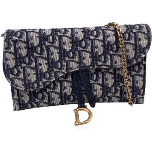 Pre-owned Canvas wallets , female, Sizes: ONE SIZE - Dior Vintage - Modalova