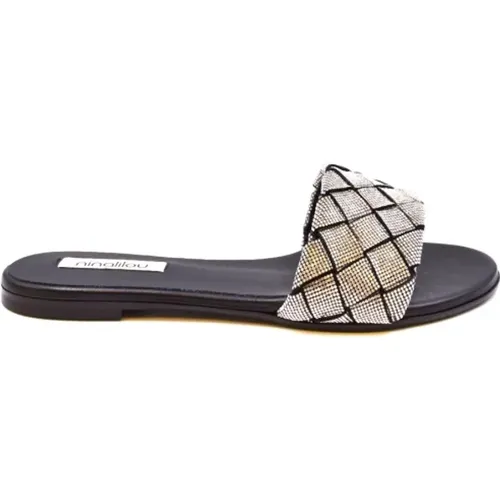 Sliders, female, , Size: 6 1/2 US Sandals - Ninalilou - Modalova