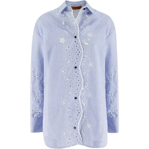 Shirts, female, , Size: S Classic Shirt for Every Occasion - Ermanno Scervino - Modalova