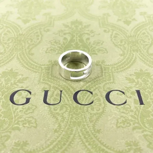 Pre-owned Jewellery, female, , Size: ONE SIZE Pre-owned Metal rings - Gucci Vintage - Modalova