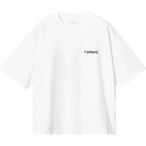 Fold Leo T-shirt , Damen, Größe: M - Carhartt WIP - Modalova