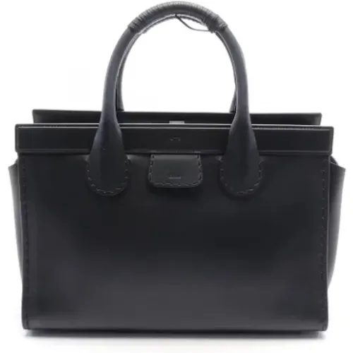 Pre-owned Tote Bags, female, , Size: ONE SIZE Pre-owned Leather handbags - Chloé Pre-owned - Modalova