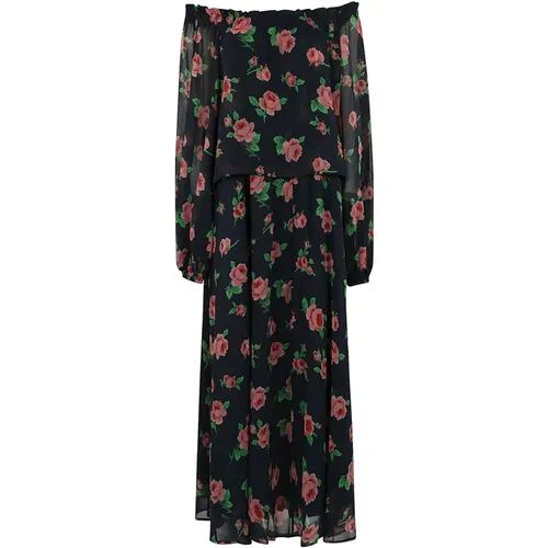 Elegant Chiffon Maxi Dress , female, Sizes: S, M, XL, L - Rotate Birger Christensen - Modalova
