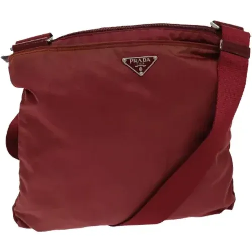 Pre-owned Cross Body Bags, female, , Size: ONE SIZE Pre-owned Nylon prada-bags - Prada Vintage - Modalova