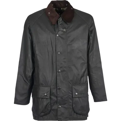 Jacke mit kontrastierendem Kragen , Herren, Größe: XL - Barbour - Modalova