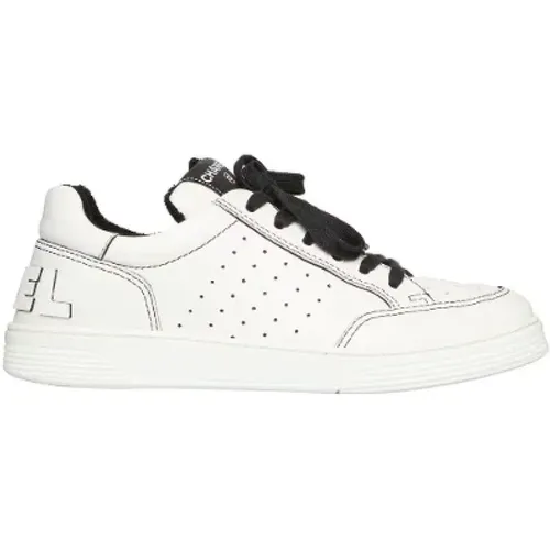 Pre-owned Leather sneakers , female, Sizes: 8 UK - Chanel Vintage - Modalova