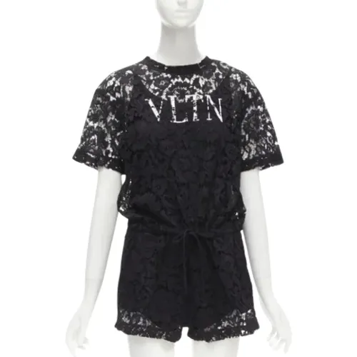 Pre-owned Lace tops , female, Sizes: S - Valentino Vintage - Modalova
