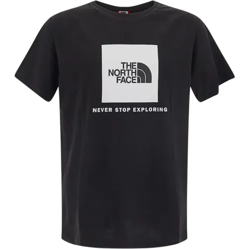 Logo-Druck-T-Shirt , Herren, Größe: L - The North Face - Modalova