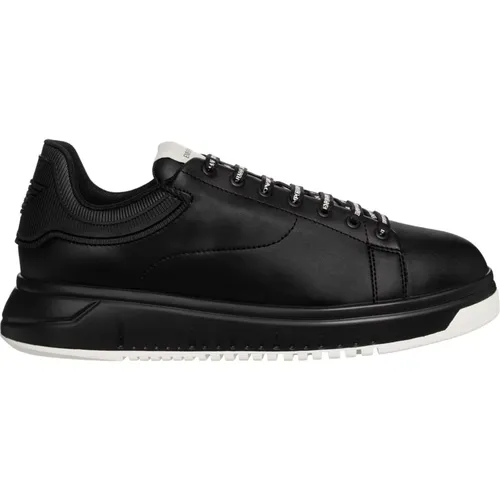 Casual Lace Closure Sneakers , male, Sizes: 6 UK, 10 UK, 11 UK - Emporio Armani - Modalova