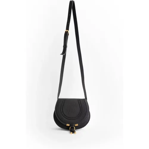 Marcie Small Saddle Bag , female, Sizes: ONE SIZE - Chloé - Modalova
